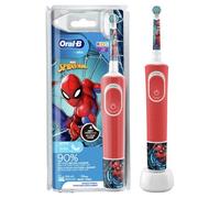 Oral-B Spazzolino Elettrico Ricaricabile Pro Kids con personaggi Marvel Spider-Man, 2 Testine, da 3 Anni In Su. 1 Spazzolino