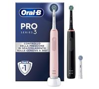 Oral-B Pro 3 3900N Gift Edition Adulto Spazzolino rotante-oscillante Nero, Rosa