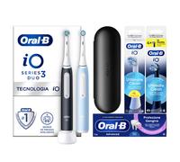 Spazzolino elettrico Braun Oral-B iO Series 3n nero opaco/blu ghiaccio