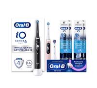 Oral-B iO Duo Adulto Spazzolino a vibrazione Nero, Rosa
