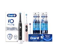 Oral-B iO Duo Adulto Spazzolino a vibrazione Nero, Rosa