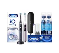 Oral-B iO 9 Adulto Spazzolino rotante Nero, Rosa