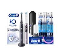 Oral-B iO 9 Adulto Spazzolino rotante Nero, Rosa