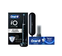 Oral-B Spazzolino Elettrico iO 10 Nero, 1 Testina, 1 Custodia Da Viaggio + Dentifricio Advanced Rigenera Smalto