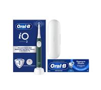 ORAL B POWER IO2 VERDE RIMOTORE DI PLACCA + 1 TESTINA DI RICAMBIO