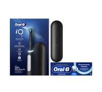 Oral-B Spazzolino Elettrico Ricaricabile iO 3 Nero, 1 Testina Di Ricambio, 1 Custodia Da Viaggio. 1 Spazzolino