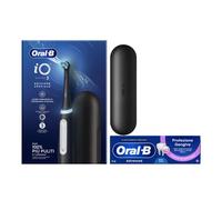 Oral-B Spazzolino Elettrico Ricaricabile iO 3 Nero, 1 Testina Di Ricambio, 1 Custodia Da Viaggio. 1 Spazzolino