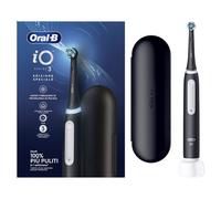 Oral-B Spazzolino Elettrico Ricaricabile iO 3 Nero, 1 Testina Di Ricambio, 1 Custodia Da Viaggio. 1 Spazzolino