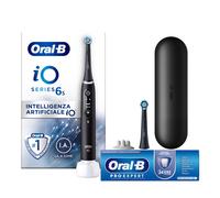 Oral-B iO - 6 - Spazzolino Elettrico Ricaricabile Bianco con Custodia da Viaggio