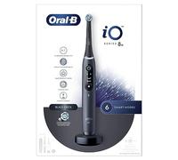 Oral-B Spazzolino Elettrico Ricarcabile iO 8N Nero, 2 Testine Di Ricambio, 1 Custodia Da Viaggio. 1 Spazzolino