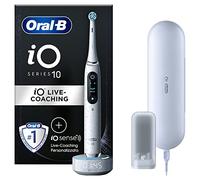Oral-B iO Spazzolino Elettrico Ricaricabile 10 Bianco,1 Testina, 1 Custodia Da Viaggio ricaricabile, 1 Caricatore Sense