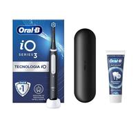 Oral B Spazzolino Elettrico Ricaricabile iO 3 Nero con 1 Testina Di Ricambio 1