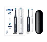 Braun iO Series 4 Duo Adulto Spazzolino a vibrazione Nero, Bianco