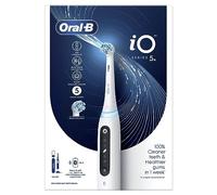 Oral-B Spazzolino Elettrico Ricaricabile iO 5N, Sensore di Pressione, 5 Modalità di Spazzolamento, 1 Spazzolino Elettrico Oral B, 1 Testina, Custodia da Viaggio, Bianco, Idea Regalo