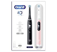 Oral-B iO Duo Adulto Spazzolino a vibrazione Nero, Rosa