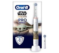 Oral-B Spazzolino Elettrico Ricaricabile Pro Junior Star Wars, 2 Testine, Da 6 Anni In Su. 1 Spazzolino