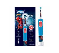 Oral-B Spazzolino Elettrico Ricaricabile Pro Kids con personaggi Marvel Spider-Man, 2 Testine, da 3 Anni In Su. 1 Spazzolino