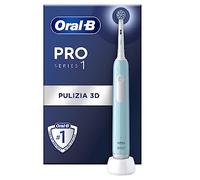 Oral-B Spazzolino Elettrico Ricaricabile Series 1 Blu con 2 Testine di Ricambio, 1 Spazzolino
