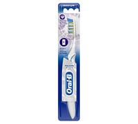 Oral-B - Spazzolino manuale Pulsar 3D bianco Luxe con batteria