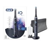 Oral-B Special Edition iO - 8 - Spazzolino Elettrico Ricaricabile Di Braun, 1 Spazzolino Nero Esclusivo Con Tecnologia Magnetica Rivoluzionaria, Display A Colori, 1 Testina, 1 Astuccio Magnetico