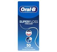 Oral B Superfloss dentale filo interdentale, confezione da 50 pezzi