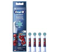Oral B Testa Di Ricambio Eb 10-4 Kids Spiderman 4 Pezzi