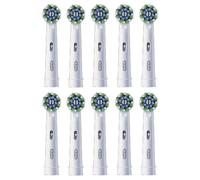 Oral-B Testina Di Ricambio PRO Cross Action Bianca, Confezione Da 10 Testine