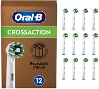 Oral-B Testine Di Ricambio Cross Action, Confezione Da 12 pezzi ORIGINALI