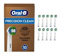 Oral-B Testine di Ricambio Precision Clean per Spazzolino Elettrico Ricaricabile con Tecnologia CleanMaximiser. Confezione da 10 adatta alla Buca Delle Lettere