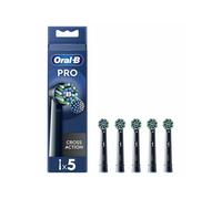 Oral-B Testine Di Ricambio Pro Cross Action Black, 5 Testine
