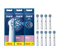 Oral-B Testine Di Ricambio Pro Sensitive Clean, Confezione Da 9 Testin