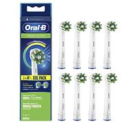 Oral-B Testine Di Ricambio x Spazzolino Elettrico Cross Action, Confezione Da 8 Testine