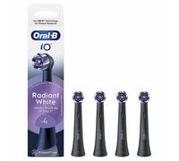 Oral-B Testine Ricambio Io Radiant White Black 4 Pezzi - Testina di ricambio