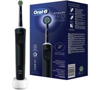 Oral-B Vitality Pro Spazzolino Elettrico Ricaricabile con 3 Modalità e Timer 2 Minuti Nero
