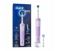 Oral-B Vitality Spazzolino Elettrico Ricaricabile Pro Viola, 2 Testine