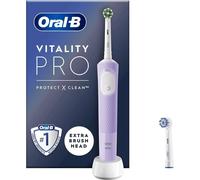 Oral-B Vitality Pro spazzolino elettrico viola con timer e 2 testine
