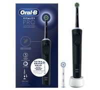 Oral-B Vitality Spazzolino Elettrico Ricaricabile Pro Nero, 2 testine