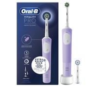 Oral-B Vitality Spazzolino Elettrico Ricaricabile Pro Viola, 2 Testine