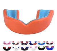 Oral Mart Jugend Sport Mudguard für Kinder (Orange/Blau)