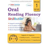Oral Reading Fluency Workbook, Grade 1 - Lumos SkillBuilder Series: Engaging Leveled Reading, Vocabulary Practice, Read-alongs, Comprehension Quiz, and Online Fluency Program