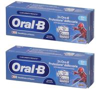 Oralb Dentifricio Kids Spiderman 2x75 ml