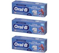 Oralb Dentifricio Kids Spiderman 3x75 ml