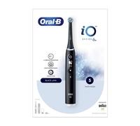 Oral-B iO - 6 - Spazzolino Elettrico Ricaricabile Nero Lava con Custodia da Viaggio