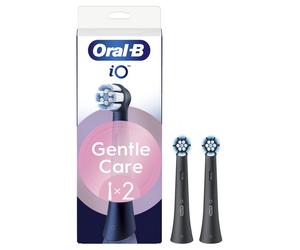 Oralb Power Ricarica Io Gentle Clean Black 2 Pezzi 1 pz Spazzolino da