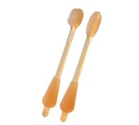 OralGos Set di spazzolini da denti per bambini per l'allenamento e la dentizione del bambino in silicone per la pulizia della lingua dei bambini Set primo spazzolino da denti regalo