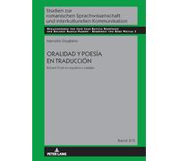Oralidad y poesía en traducción: Robert Frost En Español Y Catalán: 215