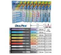Oralprox Scovolino Interdentale 4 Arancione 6 Pezzi