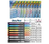 Oralprox Scovolino Interdentale 8 Nero 6 Pezzi