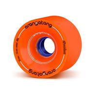 Orangatang President - Ruote per Longboard da 70 mm, 80a, 4 Pezzi, Colore: Arancione
