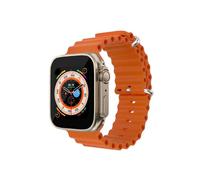 (orange) 2024 Smart Watch Women Men Heart Rate For iPhone Android Bluetooth Touch Screen